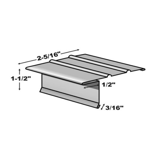F5M (Medium) Premium Painted Aluminum Drip Edge