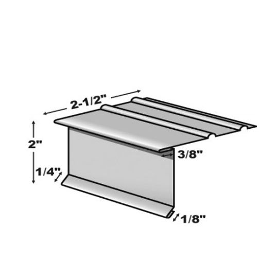 Standard ODE Painted Aluminum Overhanging Drip Edge