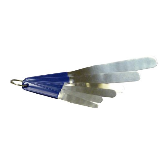 Spatula Set with Blue Handles
