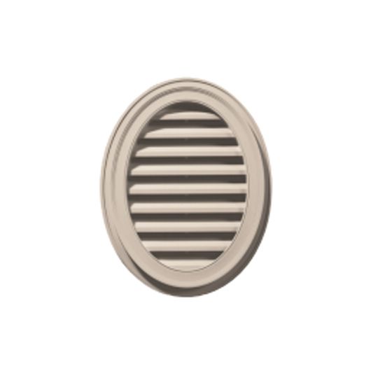 Vertical Oval Gable Vent