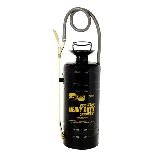 3-Gallon Industrial Metal Viton Heavy Duty Sprayer
