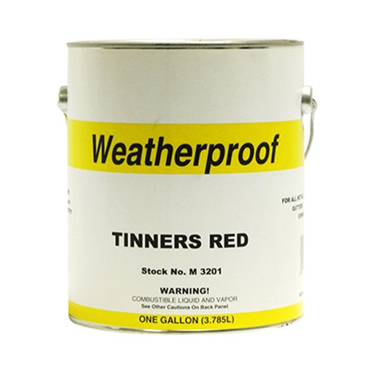 Tinners Red Paint - 1 Gallon Can