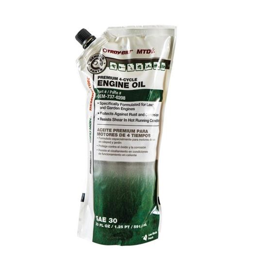 4-Cycle Lawn Mower Engine Oil - 20 Oz. Bottle