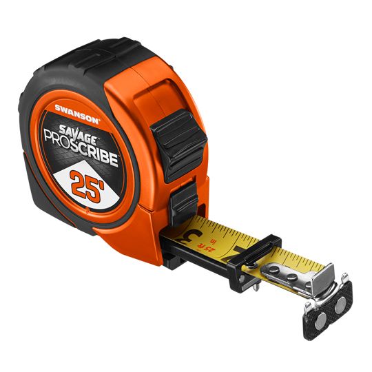 25' SAVAGE® ProScribe™ Magnetic Tape Measure