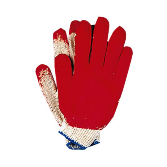 Men's Knit Cotton Gloves with Economy Vinyl Coating