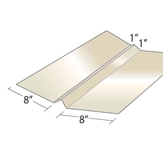 .024" x 18" x 10' Aluminum W-Valley