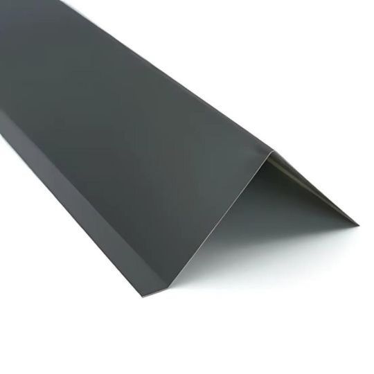 Steel Gutter Apron with Hem 2-in X 3-in X 10-ft