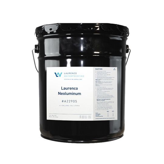 Neoluminum Aluminized Rubber Roof Coating - 5 Gallon Pail