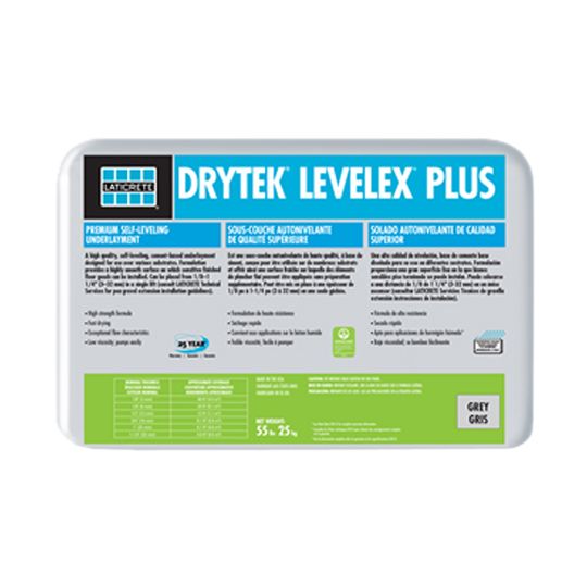 DRYTEK® LEVELEX® Plus Premium Self-Leveling Underlayment - 55 Lb. Bag