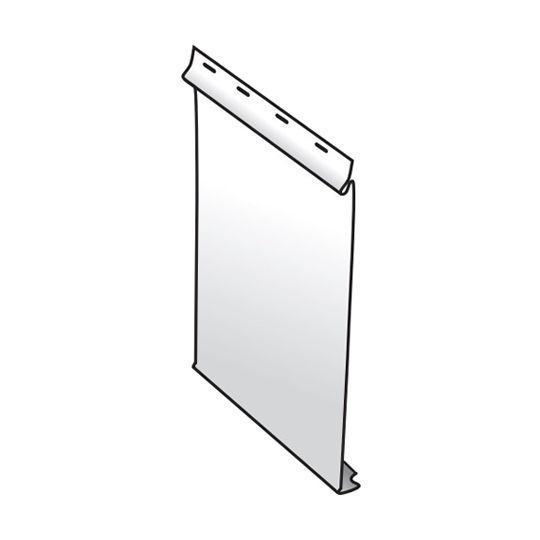 12'6" Single 8" Smooth Premium Traditional Aluminum Siding