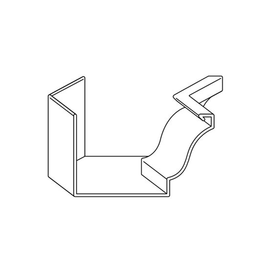 5" Classic Aluminum Inside Strip Miter