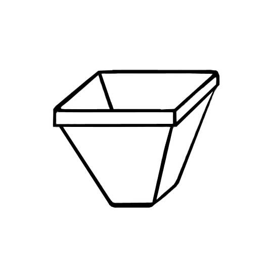 3" x 4" Galvanized Leader Head