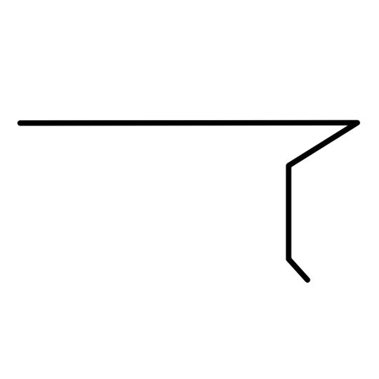 3.5-1.5 Style "D" Drip Edge