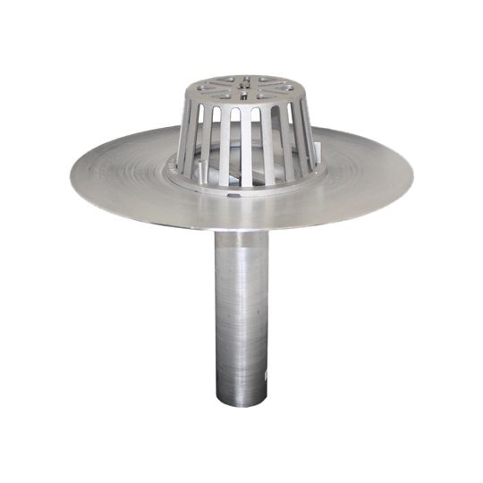 3" Aluminum Economy Drain with Dome