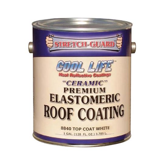 Cool Life™ "Ceramic" Premium Elastomeric Roof Coating - 1 Gallon Can