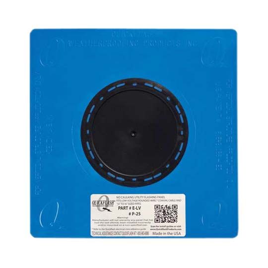 P-25 1/8" to 3/8" Plumbing Flashing Panel