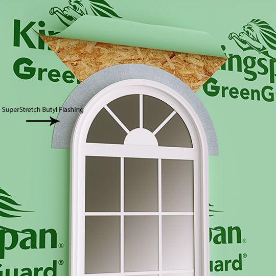 9" x 75' GreenGuard® SuperStretch™ Butyl Flashing