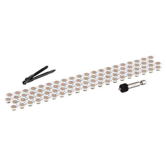Cortex® Hidden Fastening System for Azek® Advanced PVC Decking - 100 Sq. Ft. Kit
