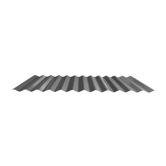 26 Gauge 27-1/2" x 14' Corrugated Galvanized Metal Panel