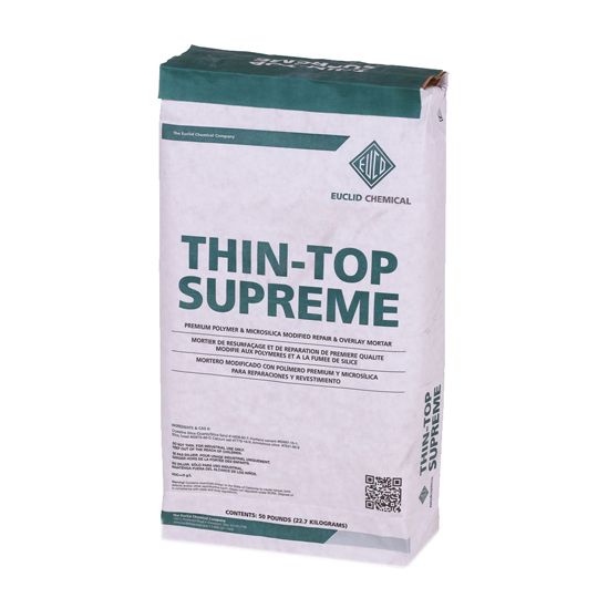 Thin-Top Supreme Repair & Overlay Mortar - 50 Lb. Bag