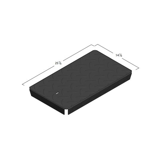#3 MAG Bent Water Meter Box Cover