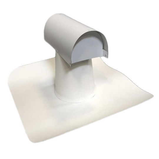 4" Round T-Top Lead Roof Vent