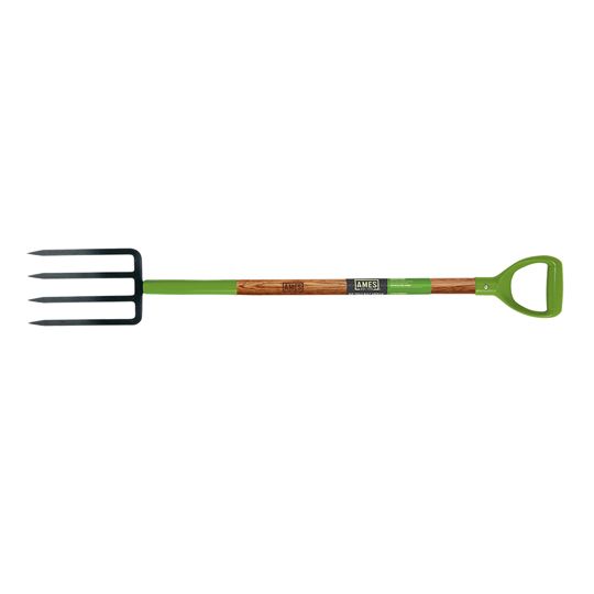 7" x 11" 4-Tine Garden Spading Fork