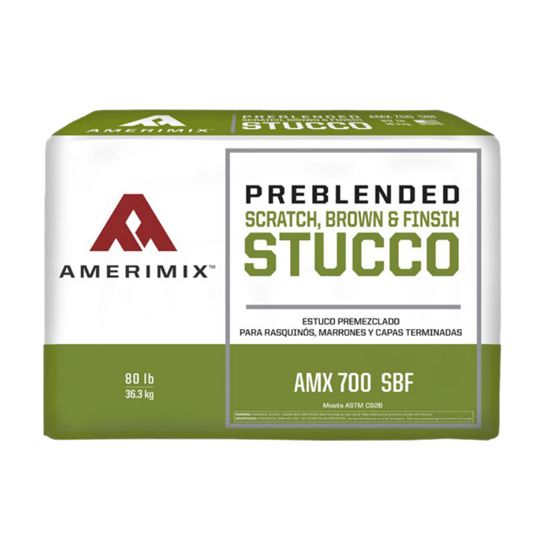 AMX 700 SBF Scratch, Brown & Finish Stucco - 80 Lb. Bag