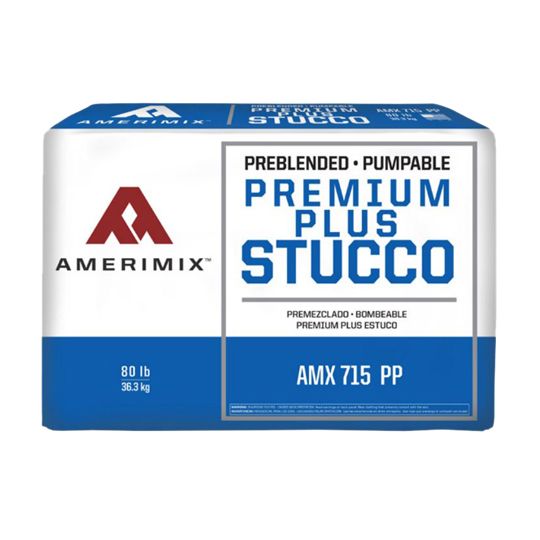 AMX 715 PP Premium Plus Stucco - 80 Lb. Bag
