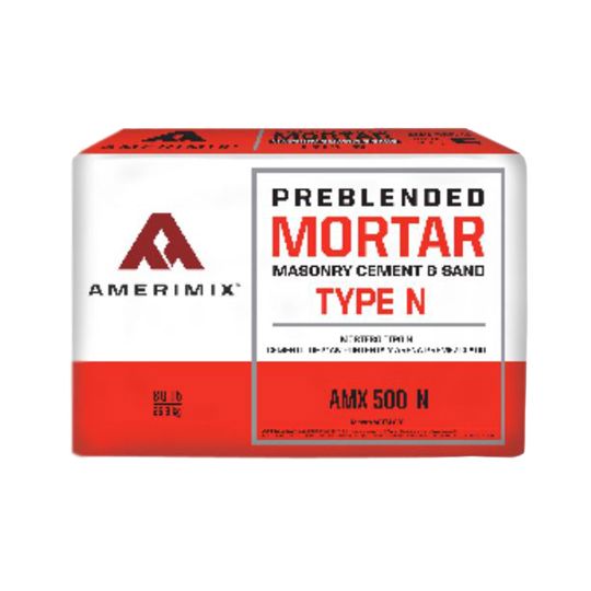 AMX 500 Type N Masonry Cement & Sand Mortar - 80 Lb. Bag