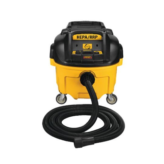 8 Gallon 15 Amp Corded Wet/Dry HEPA/RRP Dust Extractor with Automatic Filter Cleaning