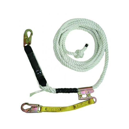 25' Polydac™ Vertical Lifeline Assembly Rope