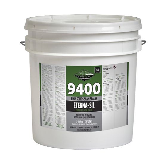9400 ETERNA-SIL Premium Silicone Mastic - 2 Gallon Bucket