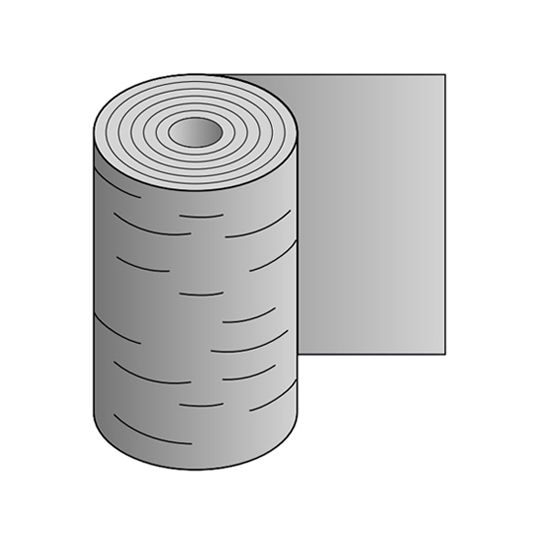 24" x 50' PVC Trim Coil with Woodgrain Finish