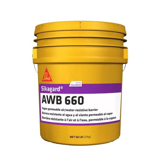 Sikagard® AWB 660 Vapor Permeable Air/Water-Resistive Barrier - 5 Gallon Pail