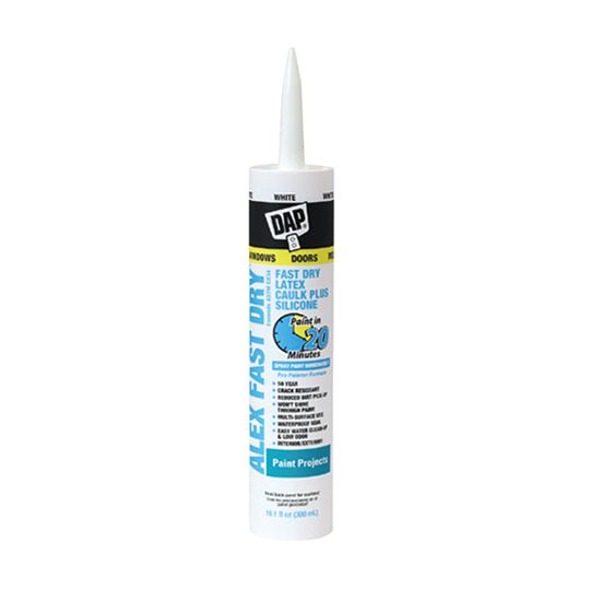 ALEX Fast Dry® Acrylic Caulk - 10.1 Oz. Tube