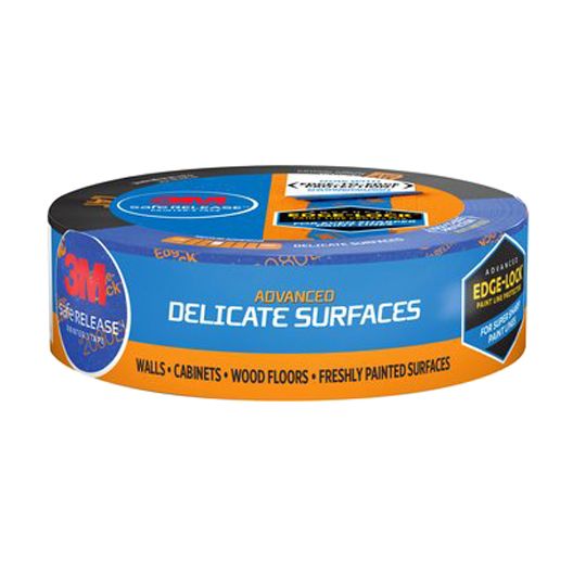1" x 180' Safe-Release™ Painter's Tape for Delicate Surfaces with Edge-Lock™