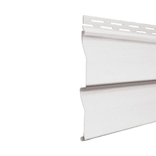 12' Premium Double 5" Dutch Lap Aluminum Siding - Woodgrain Finish