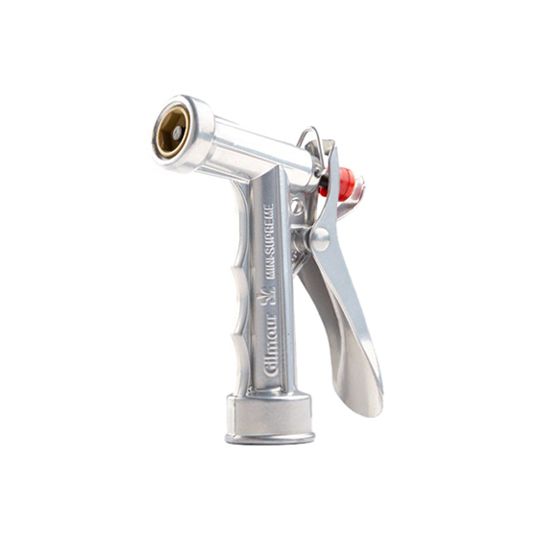 Zinc Chrome Pistol Grip Hose Nozzle