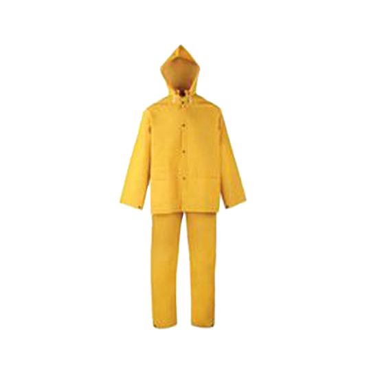 XXX-Large 3-Piece PVC Poly Rainsuit