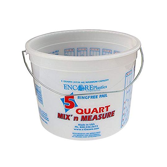 Plastic Paint Container - 5 Quart