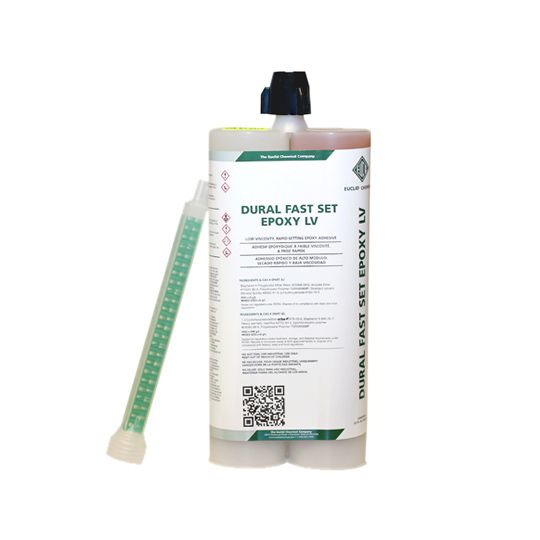 Dural Fast Set LV Rapid-Setting, Low Viscosity, High Modulus Epoxy Adhesive Gel - 22 Oz. Cartridge