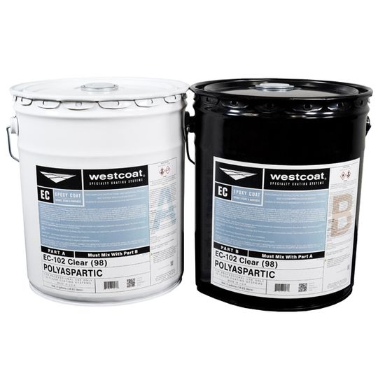 EC-102 Polyaspartic Top Coat - 10 Gallon Kit
