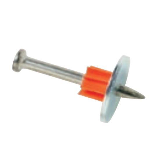 1-1/4" Washered Pin Powder Fastener - Box of 100