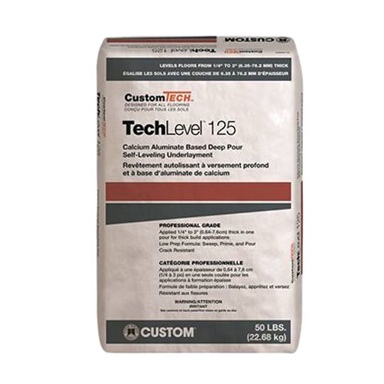 TechLevel 125 Self-Leveling Underlayment - 50 Lb. Bag