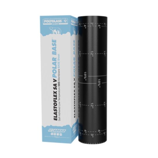 Elastoflex® SA V Polar Base™ Self-Adhered Low-Temperature SBS Roof Membrane