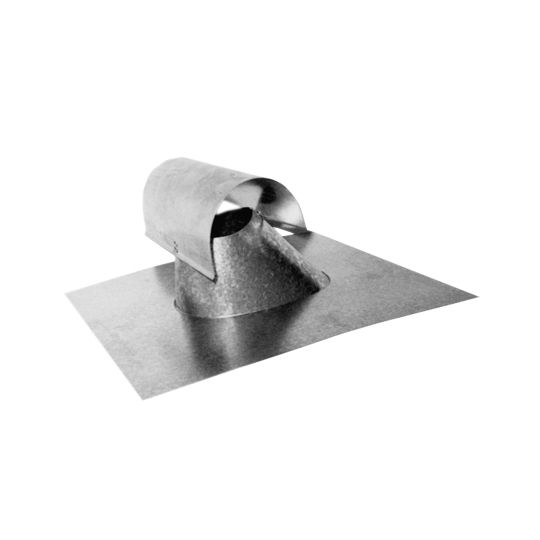 10" Galvanized Roof Jack T-Top with FHA Base