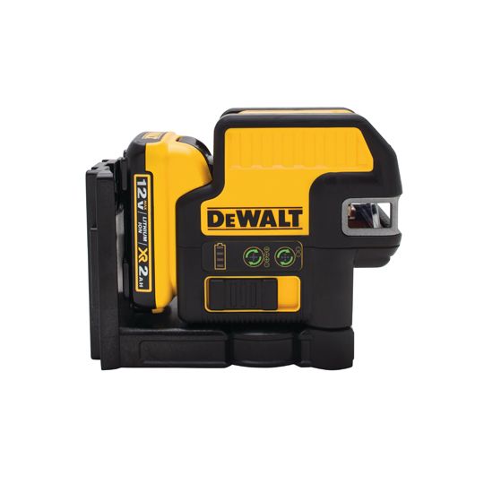 12V MAX Cordless 2-Spot Cross Line Green Laser