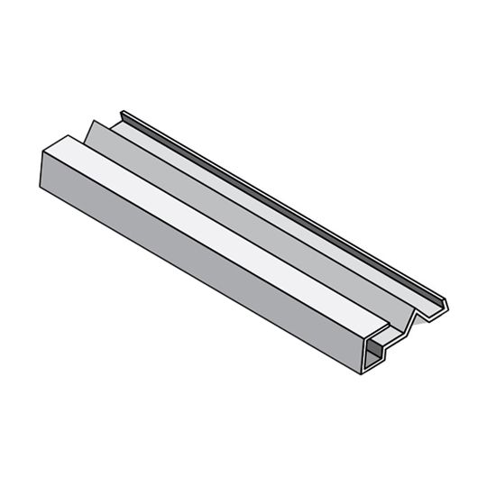 1-1/2" x 2-1/2" x 79" Rake Channel