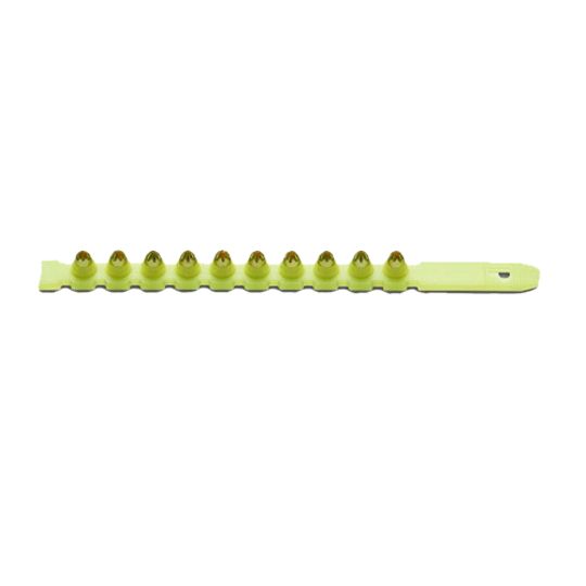 .27 Caliber 10-Load Powder Safety Strip - Green - Box of 100